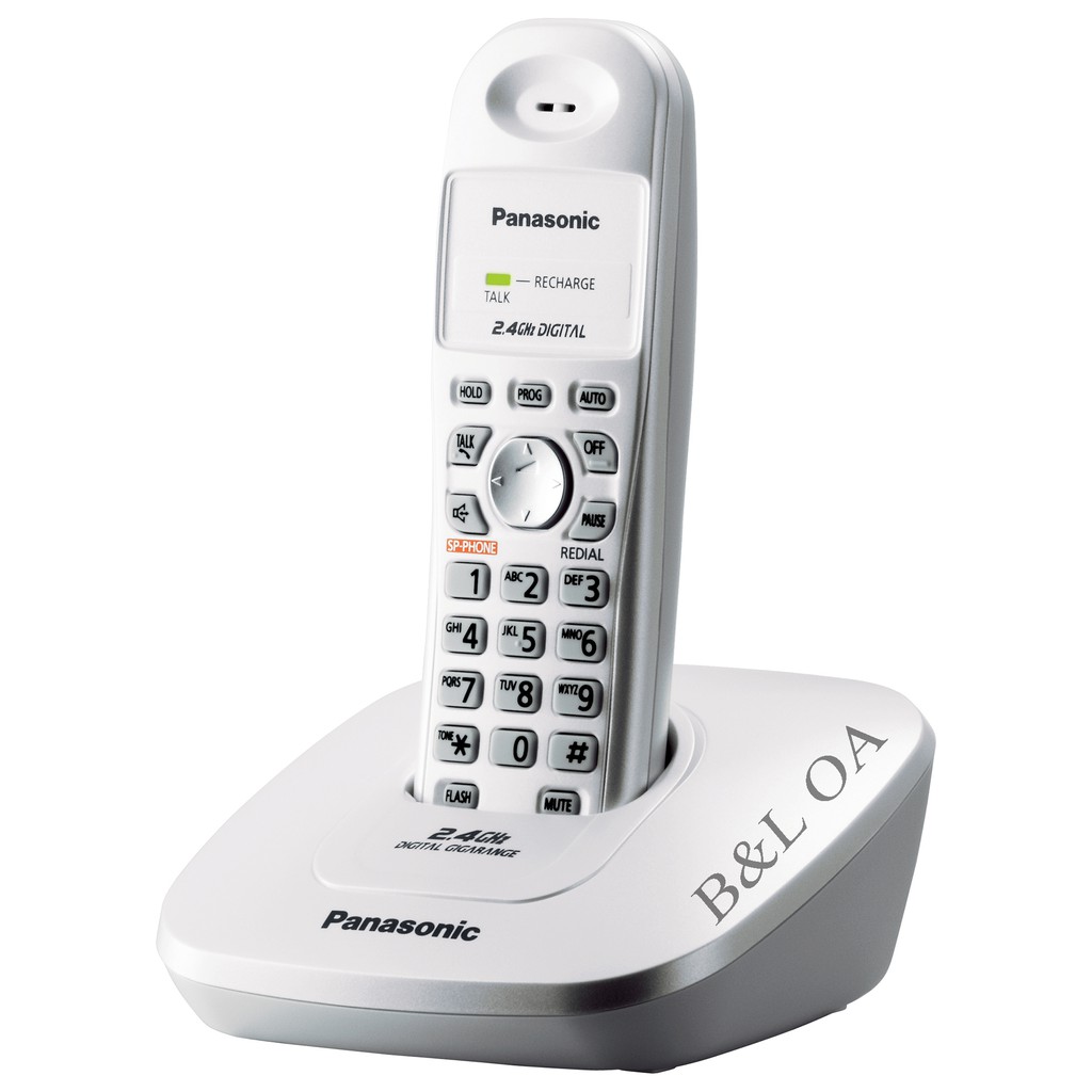 ราคาและรีวิวPanasonic Cordless Phone 2.4 GHz โทรศัพท์ ไร้สาย พานาโซนิค KX-TG3600BX
