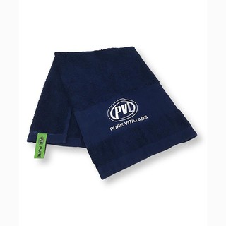 PVL Towel Navy Color ผ้าขนหนูผืนเล็ก ผ้าเช็ดหน้า ของแท้