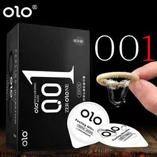 ราคาและรีวิวถุงยางอนามัย olo กล่องดำ (10ชิ้น/1กล่อง) แบบบาง ขนาด 0.01 มิล **ไม่ระบุชื่อสินค้าหน้ากล่อง**