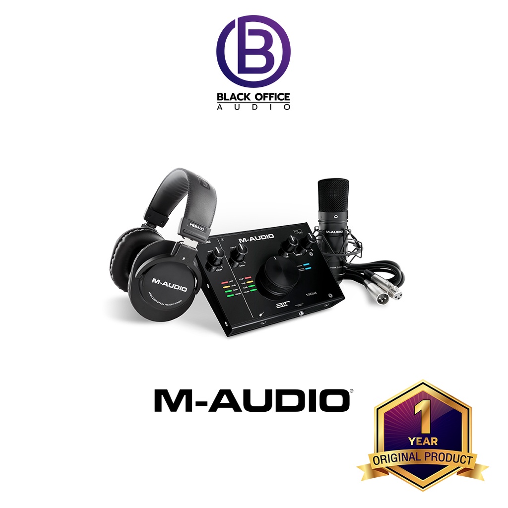 m-audio-air-192-4-vocal-studio-pro-ออดิโออินเตอร์เฟส-บันทึกเสียง-ทำเพลง-usb-audio-interface-blackofficeaudio