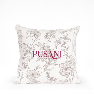 PUSANI - หมอนอิง ลายดอกไม้ สไตล์ สแกนดิเนเวียน Scandinavian รุ่น Bloom 45x45 cm