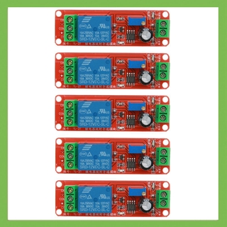 Aigoni โมดูลสวิทช์ตั้งเวลา Dc 12V Delay Relay Shield Ne555 5 ชิ้น