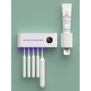 ภาพขนาดย่อของภาพหน้าปกสินค้าSothing UV Sterilized Toothbrush Holder  ที่เก็บแปรงสีฟันฆ่าเชื้อโรคติดผนัง จากร้าน cocamall บน Shopee