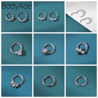 ภาพขนาดย่อของภาพหน้าปกสินค้าBodyace จิวจมูก สเตนเลส 316L สําหรับเจาะกระดูกอ่อน กระดูกอ่อน จมูก 1 ชิ้น จากร้าน bodyacejewelry.th บน Shopee ภาพที่ 4