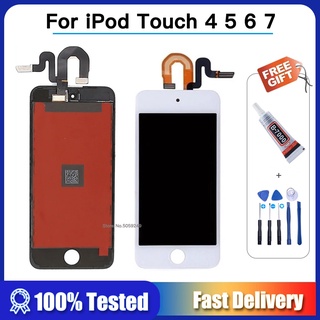 ภาพหน้าปกสินค้า【สินค้าพร้อมส่ง】อะไหล่หน้าจอสัมผัส Lcd แบบเปลี่ยน สําหรับ iPod Touch 7 4 5 6 6th iPod Touch 5 5th Gen Generation ซึ่งคุณอาจชอบราคาและรีวิวของสินค้านี้