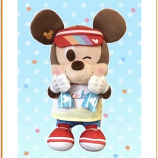 Toreba Disney Mickey Mouse Memorial Mig Plush Doll-Cheer Style  ของแท้100% จาก JP