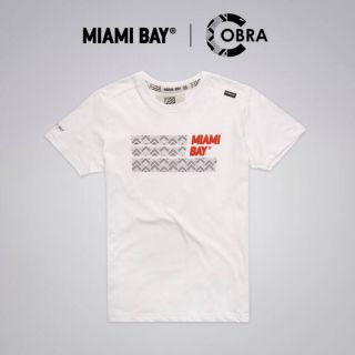 Miami Bay เสื้อยืด รุ่น Cobra สีขาว