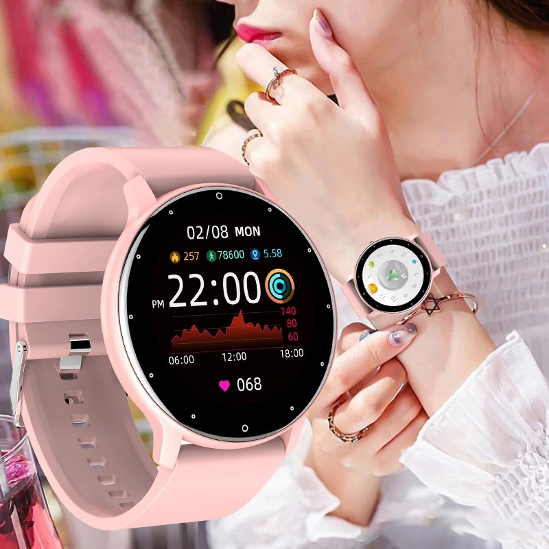 ภาพหน้าปกสินค้าZL02 นาฬิกาสมาร์ท Waterproof Smart Watch สัมผัสได้เต็มจอ รองรับการตรวจวัดอัตราการเต้นของหัวใจ นาฬิกา ความดันโลหิต จากร้าน niye_3c บน Shopee