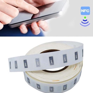 สติกเกอร์ฉลาก Nfc Chip Ntag213 Wet Inlay 2*1 ซม. 13.56Mhz 10 Tag Rfid Ntag Label 213 Y4T7 Q7F6 T2A1