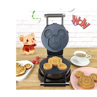 🔥พร้อมส่ง🔥เครื่องทำวาฟเฟิลอาหารเช้า เครื่องทำวาฟเฟิลมิกกี้ Maker Baking Pan Multifunctional Mickey