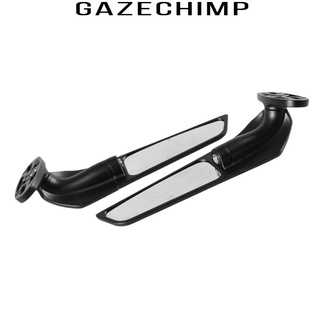 ภาพหน้าปกสินค้า[GAZECHIMP] Pair of Motorcycle Rear View Mirror Modified Fit for ZX6R ZX6Rr ZX10R ที่เกี่ยวข้อง