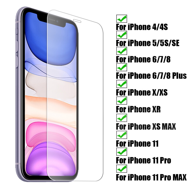 ภาพหน้าปกสินค้าฟิล์มกระจกนิรภัย สำหรับ iPhone 6 7 8plus 11 11pro x xr xsmax 12 12mini pro จากร้าน iphonexs.th บน Shopee