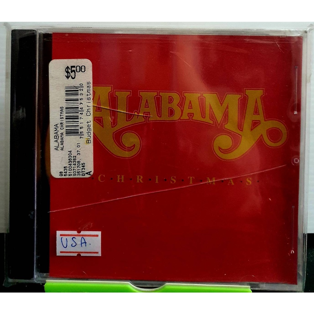 cd-alabama-christmas-made-in-usa-มือ1