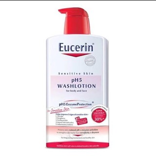 eucerin wash lotion 1000ml.