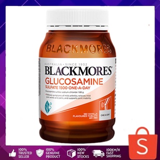 เช็ครีวิวสินค้าexp2025 Blackmores Glucosamine 1500mg บำรุงกระดูก 180Tablets