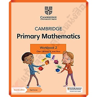 Cambridge Primary Mathematics Workbook 2 with Digital Access (1 Year) /9781108746465 #อจท #EP