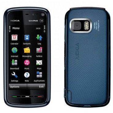 โทรศัพท์มือถือโนเกียปุ่มกด-nokia-5800-สีน้ำเงิน-จอ-3-2นิ้ว-3g-4g-รุ่นใหม่-2020