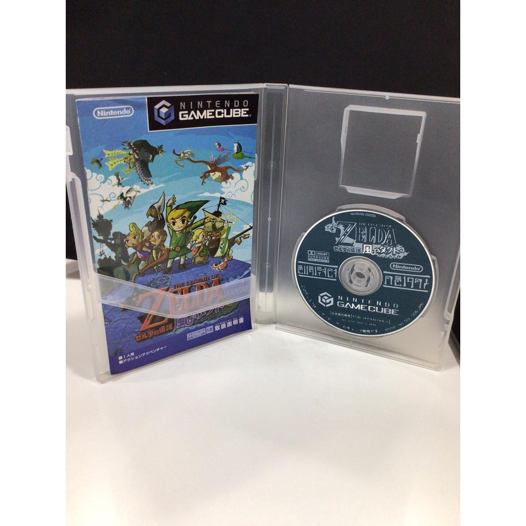 ภาพหน้าปกสินค้าแผ่นแท้  Zelda no Densetsu Kaze no Takuto (DOL-P-GZLJ) The Legend of Zelda The Wind Waker Gamecube Game cub จากร้าน japan.gameshop.rareitems บน Shopee