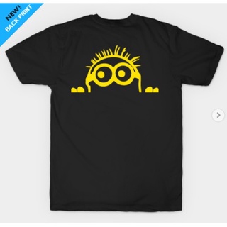 2020 เสื้อยืดผ้าฝ้าย 100% พิมพ์ลาย Minions สําหรับผู้ชาย sale