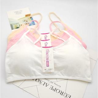 ภาพขนาดย่อของสินค้าสินค้าพร้อมส่งจากไทย Angle Bra  (N205) ชุดชั้นใน เสื้อชั้นในสายเดี่ยวสำหรับเด็ก มีฟองน้ำในตัว