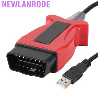 สินค้า Newlanrode สายเคเบิ้ลวินิจฉัยสําหรับ Focom Ucds Pro+ V1.27.001 Fault Codes Reader พร้อม 35 โทเกนส์