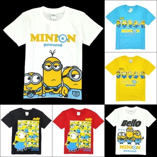 เสื้อยืดเด็กโต อก 36" มินเนี่ยน Minions (สินค้าลิขสิทธิ์)