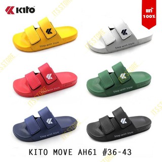 ภาพหน้าปกสินค้า🔥รองเท้ายอดนิยม🔥พร้อมส่ง🎉ราคาถูก Kito Move AH61 แท้💯% รองเท้าแตะ Kito รองเท้าผู้หญิง รองเท้ากีโต้ น้ำหนักเบา ซึ่งคุณอาจชอบราคาและรีวิวของสินค้านี้