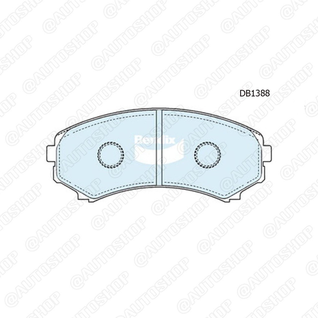 ผ้าเบรคหน้า-mitsubishi-pajero-3-2-โชกุน-00-08-pajero-3-5-24v-nm-00-08-db1388-4wd