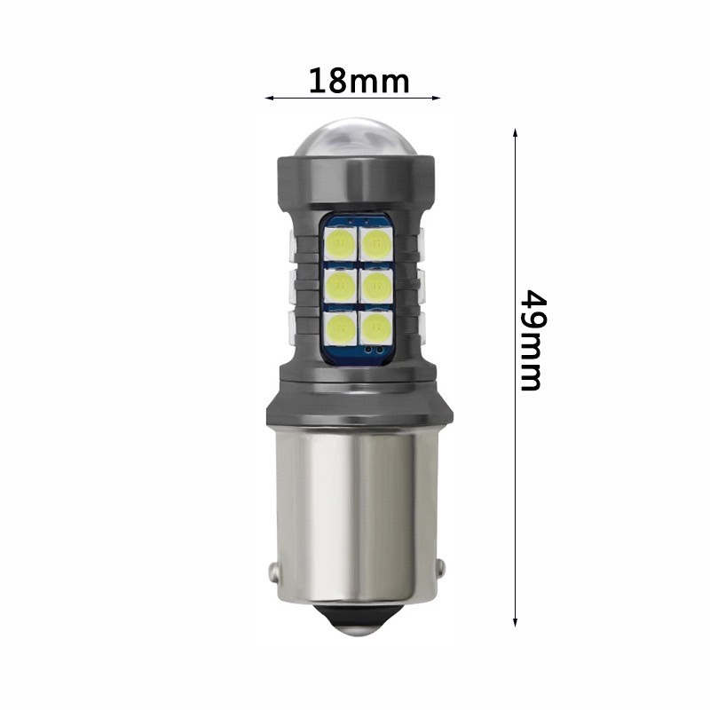 ไฟเลี้ยว-ไฟถอย-ไฟเบรกหยุด-27smd-3030-ไฟรถยนต์-led-1156-7440-หลอดไฟ-12v-1หลอด