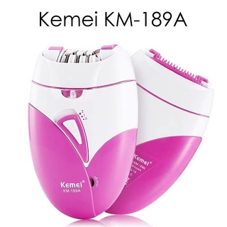 Kemei KM189A KM205เครื่องถอนขนไร้สาย โกนขนรักแร้ ขนแขนขา ชาร์จไฟผ่าน USB Kemei KM189A