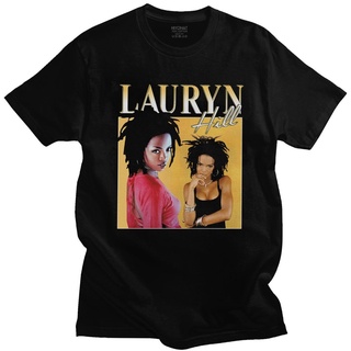 [S-5XL]เสื้อยืดคอกลม แขนสั้น พิมพ์ลายกราฟฟิค Lauryn Hill hort 90s สไตล์วินเทจ คลาสสิก ไม่ซ้ําใคร ของขวัญ สําหรับผู้ชาย 2
