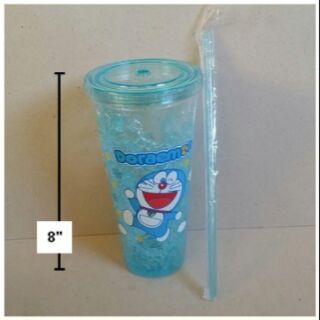 แก้วเจล ลาย โดราเอม่อน Doraemon ขนาดสูง 8 นิ้ว