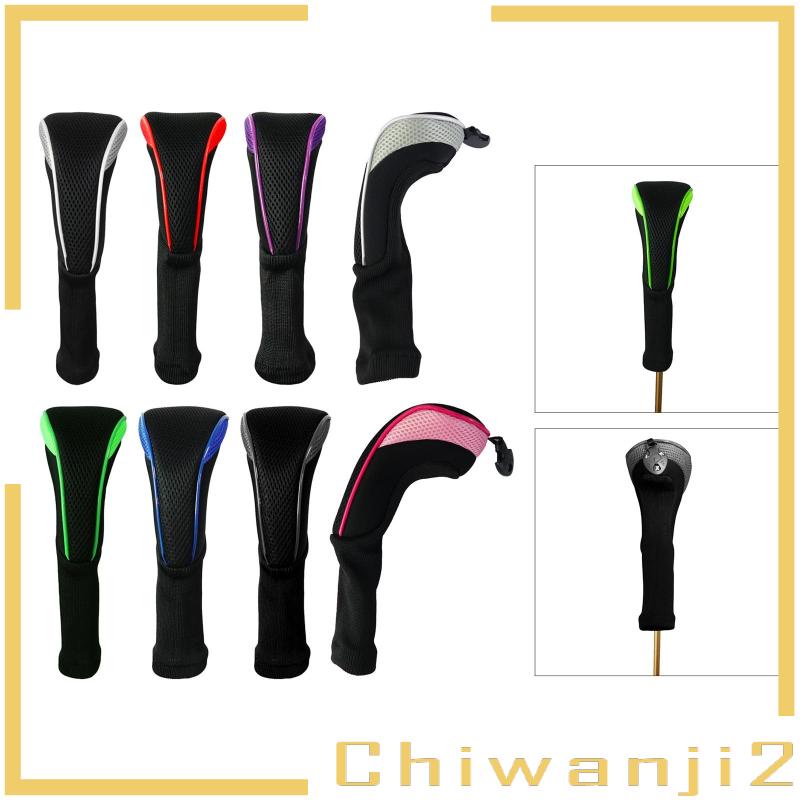 chiwanji2-ปลอกคลุมหัวไม้กอล์ฟ-ไม้พัตกอล์ฟ-ไฮบริด