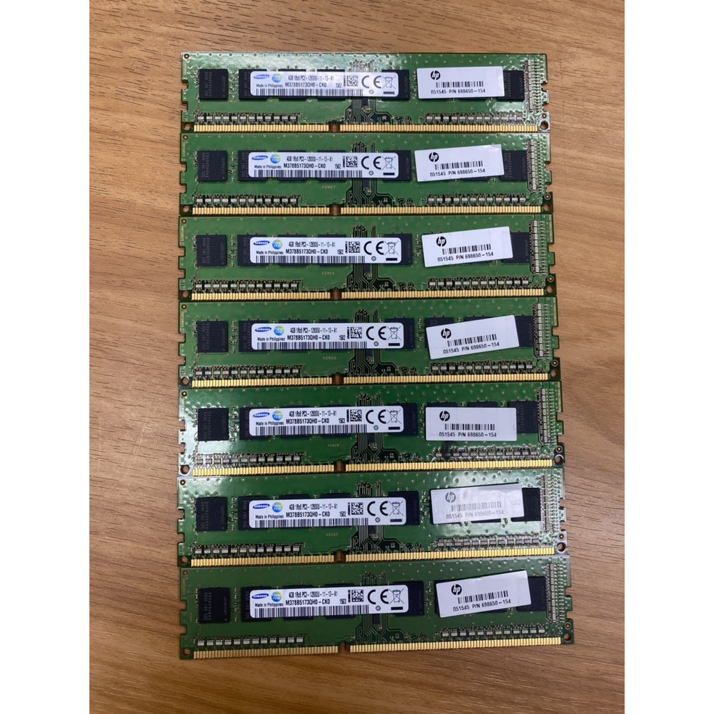 RAM SAMSUNG 4GB PC3-12800U (M378B5173QH0-CK0) | Shopee Thailand