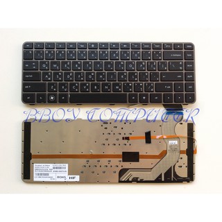 HP Keyboard คีย์บอร์ด HP ENVY 14-1000 14-1200 14-1300 14T 14T-1000 14-2000 14-1000xx 14-1010nr Backlit TH-EN