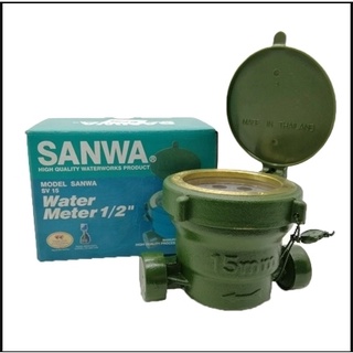 SV-15  SANWA มิเตอร์วัดน้ำ 1/2"