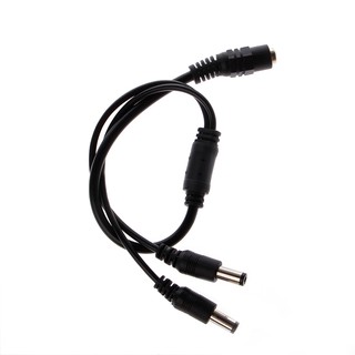 1 Female to 2 / 3 / 4 / 5 Male Plug 5.5 x 2.1 mm Port 12v DC Power Adapter Splitter Cable