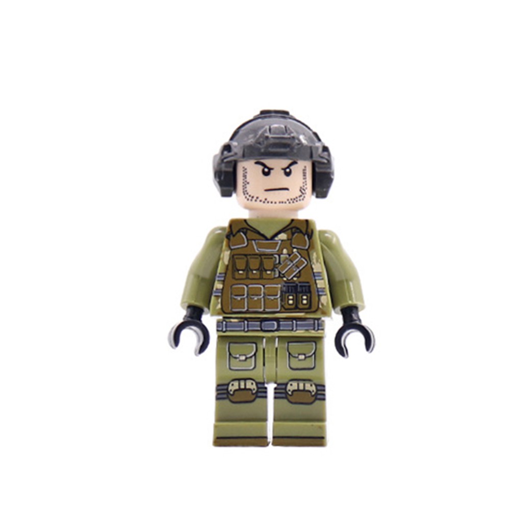ของเล่นตัวต่อเลโก้-รูปตํารวจเมืองสงครามโลกครั้งที่สอง-ทหารเยอรมัน-ขนาดเล็ก-สําหรับเด็กก่อนวัยเรียน-จํานวน-8-ชิ้น