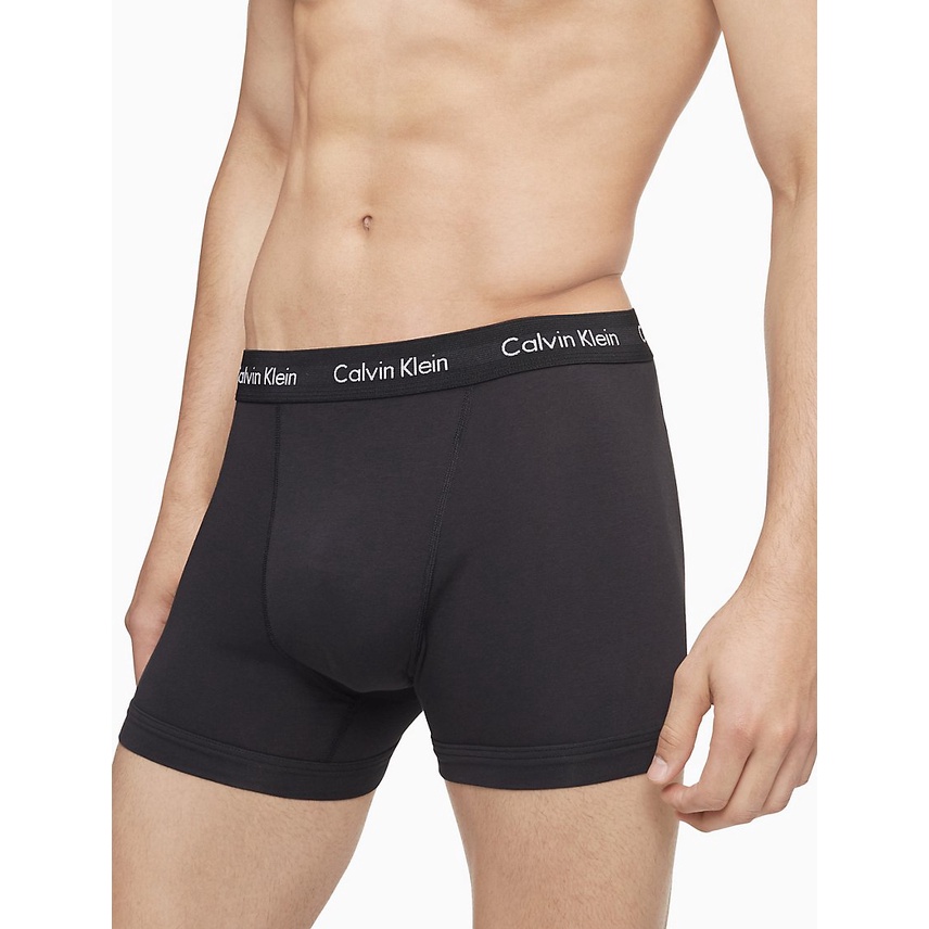 กางเกงในบ็อชเชอร์ขายาวcalvin-klein-mens-cotton-stretch-boxer-briefs-แบ่งขายได้สินค้า1ตัว