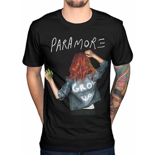 [2022]ใหม่ เสื้อยืด พิมพ์ลาย Paramore Grow Up S สีดํา สําหรับผู้ชาย S-5XL