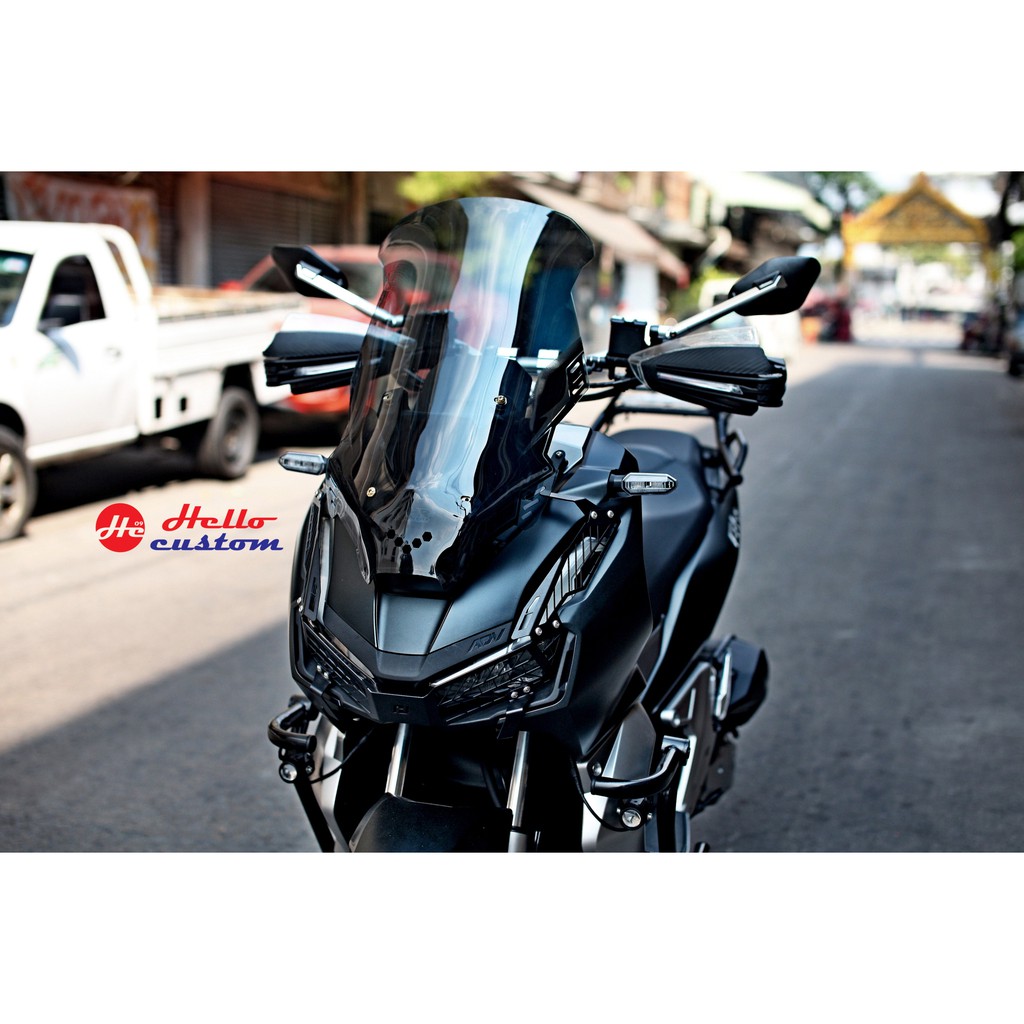 ชิวหน้า ทรงC สำหรับ ADV 150 / ADV 160 สโมค ใส ADV150 / ADV160 | Shopee ...
