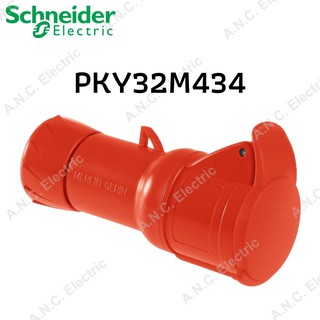 Schneider เต้ารับอุตสาหกรรม 230V 32A PKY32M434