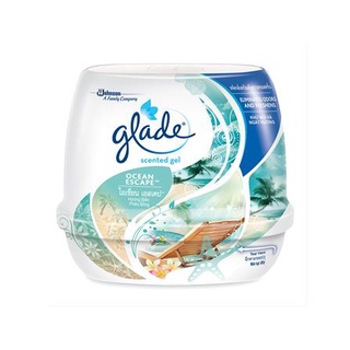 dee-double เจลปรับอากาศ GLADE SCENTED 180 กรัม กลิ่นโอเชี่ยนเอสเคป น้ำหอมปรับอากาศ