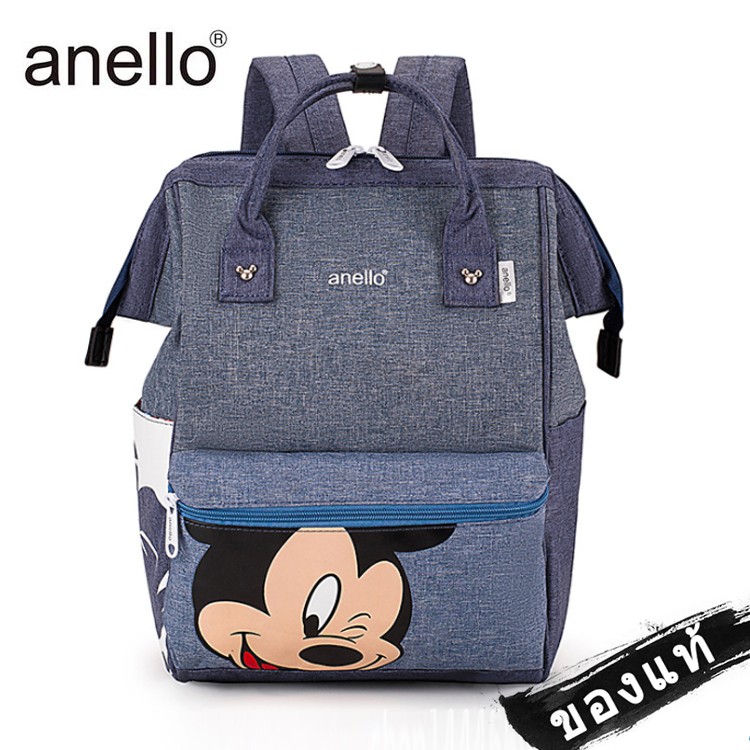 bai-studio-พร้อมส่ง-กระเป๋า-anello-mickey-ใบใหญ่-มี-5-กระเป๋า-anello-isn-y-polyester-canvas-backpack