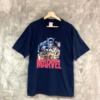 เสื้อยืดผ้าฝ้ายพิมพ์ลายขายดี เสื้อยืดการ์ตูน ลาย มาร์เวล ลิขสิทธ์แท้ MARVEL COMICS  T-SHIRTS (MVX-008)