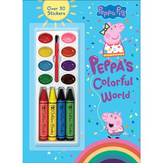 หนังสือนิทานภาษาอังกฤษ Peppas Colorful World (Peppa Pig)