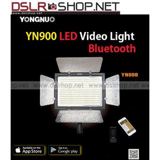 Yongnuo YN-900 LED 900 หลอด สั่งงานแบบไร้สายหรือ ผ่าน App บนมือถือ (ฺBluetooth) ไฟต่อเนื่องสำหรับถ่ายภาพนิ่งและวีดีโอ