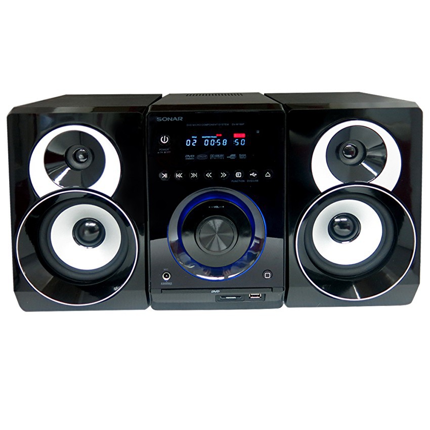 [ELECTROMATE] ชุดเครื่องเล่น MICRO COMPO DVD รุ่น DV-M168P | Shopee ...