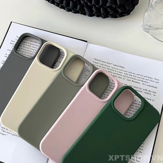 【พร้อมโลโก้】เคสโทรศัพท์มือถือ ซิลิโคนนิ่ม กันกระแทก เต็มเครื่อง ลายโลโก้ สําหรับ iPhone 14 Pro MAX 14Max 13 12 11 Pro MAX IX XS MAX XR