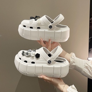 🔥พร้อมส่ง🔥 รองเท้าแตะ แบบหนา กันลื่น ลายการ์ตูน แฟชั่นฤดูใบไม้ผลิ และฤดูร้อน สําหรับผู้หญิง 2022 SE7005